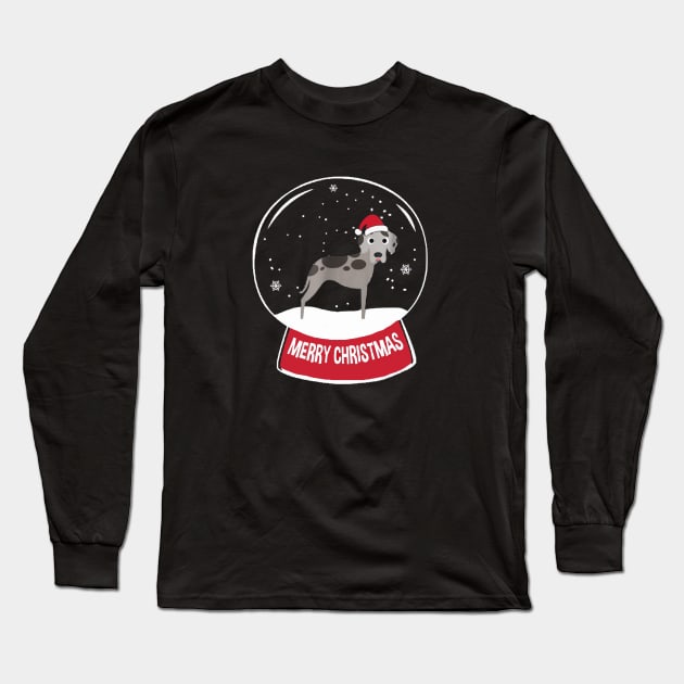 MERRY CHRISTMAS GREAT DANE EVER BEST GIFT T-SHIRT Long Sleeve T-Shirt by CathyStore